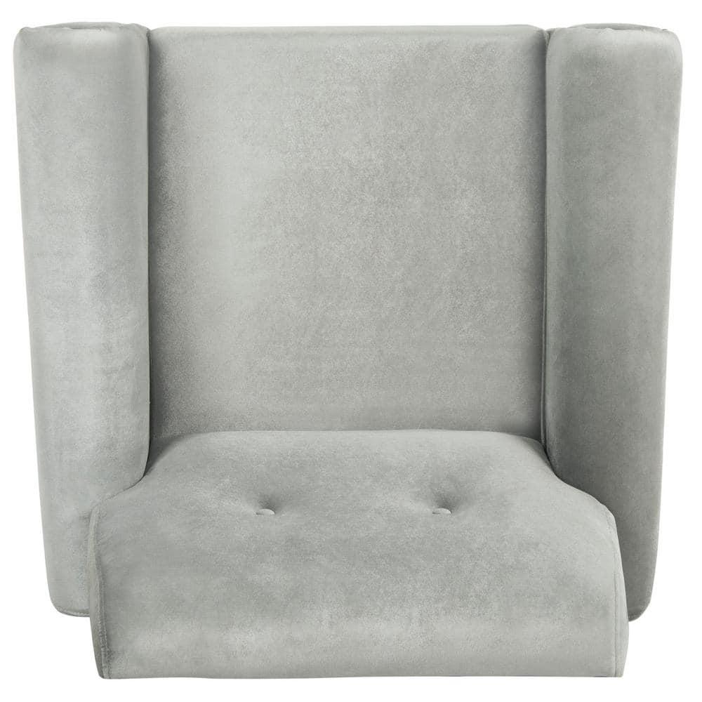 Mira Accent Chair - FOX6285 - Light Grey - Safavieh