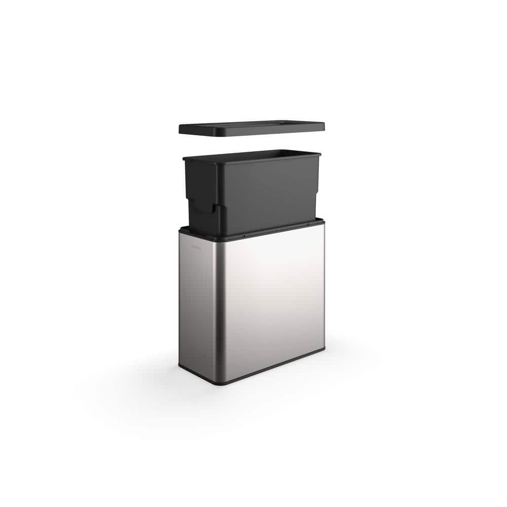 12-Liter Open-Top Trash Can