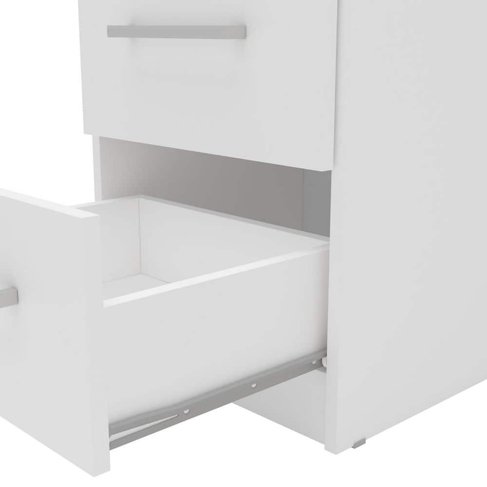 Polifurniture 4pc Full Juliette Bedroom Set White