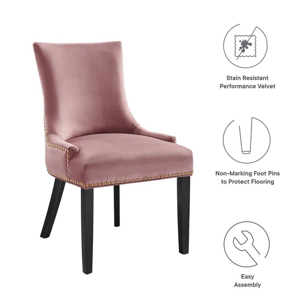 Modway Modway Marquis Performance Velvet Dining Chairs