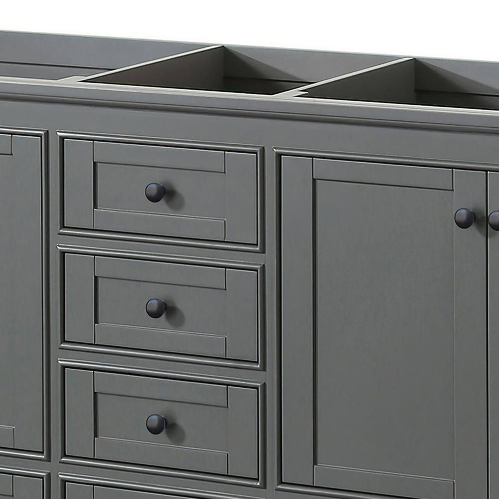 Wyndham Collection Deborah 71" Double Bathroom Vanity Base Only