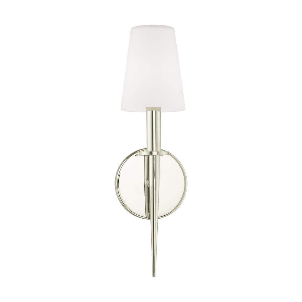 Livex Lighting Witten 1 - Light Wall Light in  Polished Nickel
