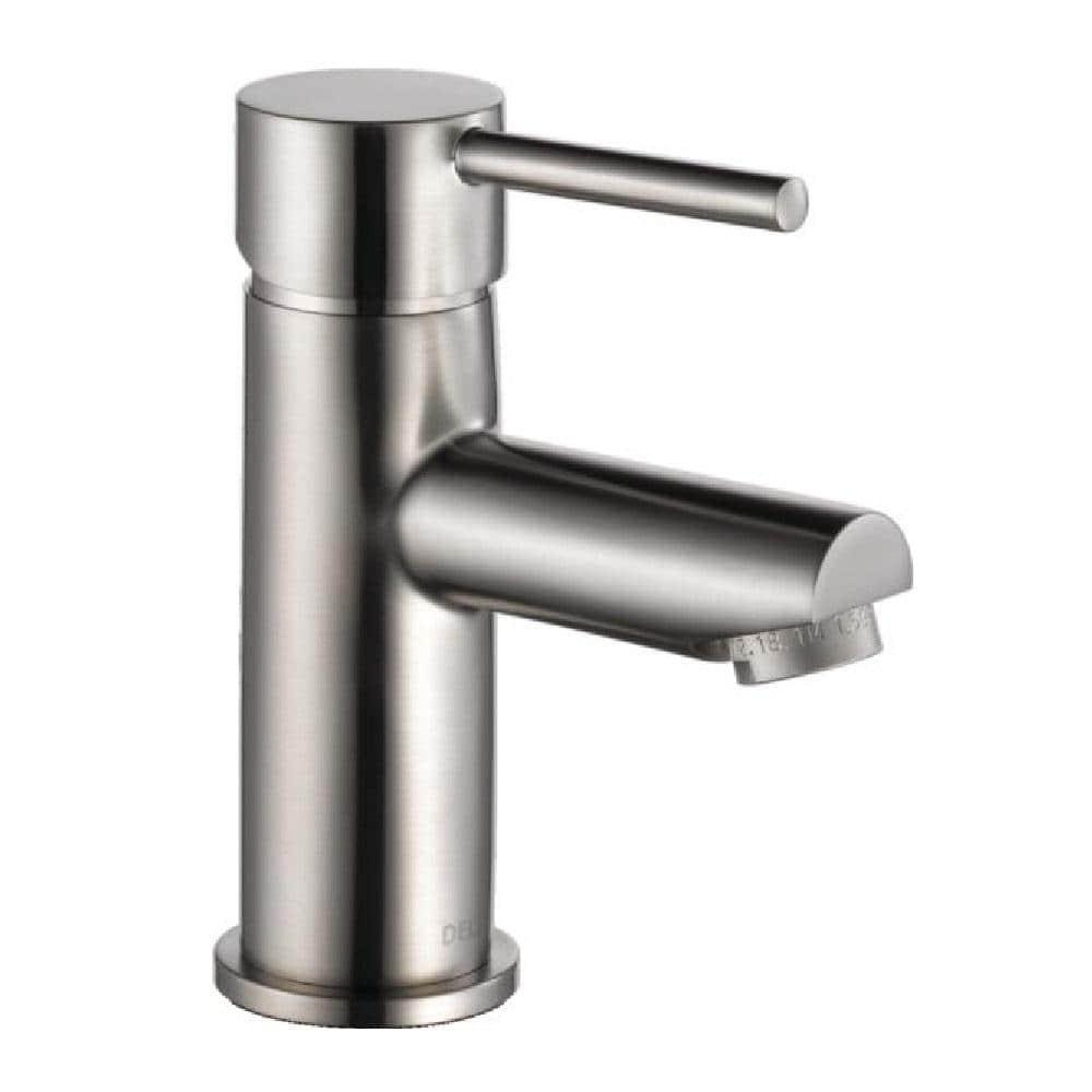 Trinsic Single Hole Bathroom Faucet with Drain Assembly, Single Handle Bathroom Sink Faucet