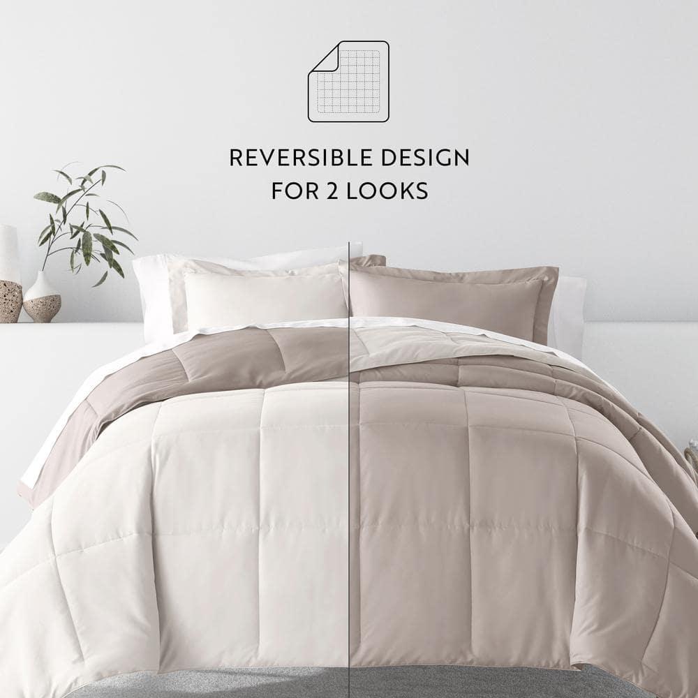 Becky Cameron Reversible Down-Alternative Comforter Bedding Set