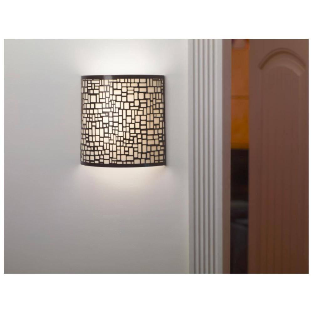 It's Exciting Lighting IEL-2901 London Barrel Wireless Wall Sconce, Amber, Wall, 9.88 in L x 3.90 in W x 9.87 in H