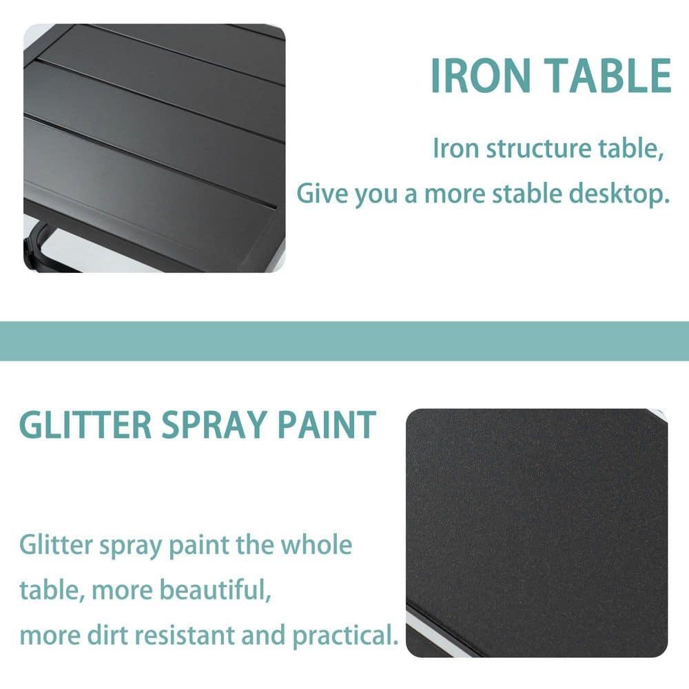 Mercury Row® Preciado 3 Piece Outdoor Patio Set With Cushions-Rocking Chair for Balcony, Lawn and Porch