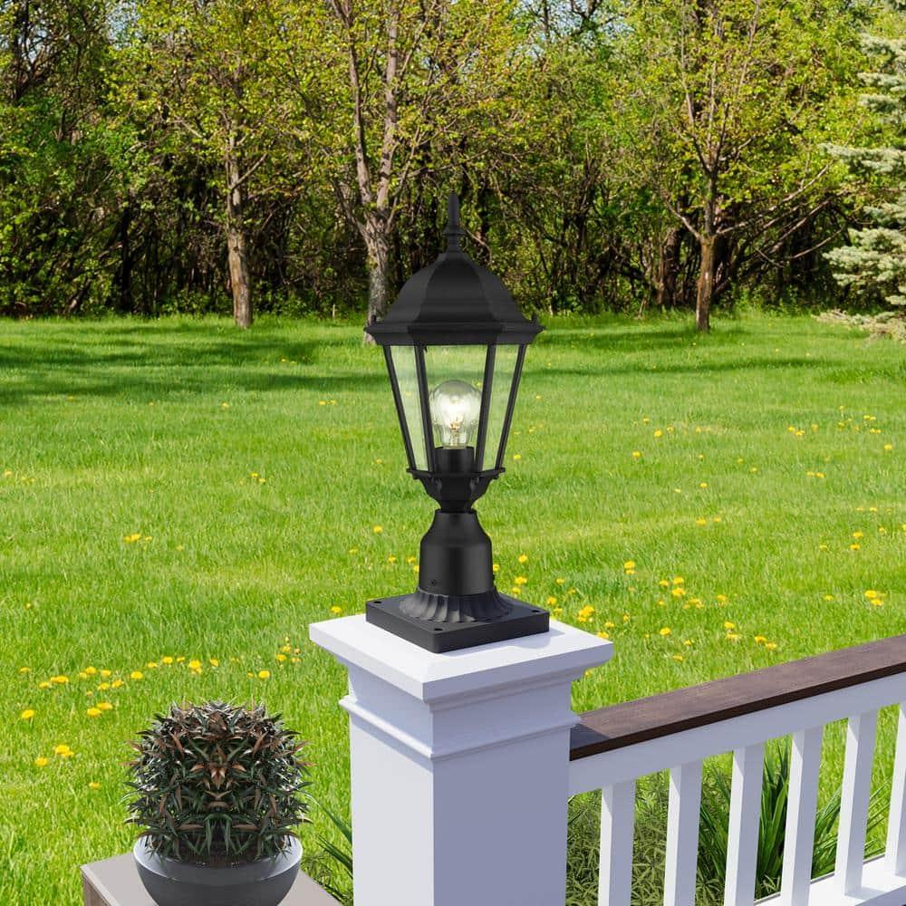 Livex Lighting Hamilton 1 - Light Post Light in  Textured Black