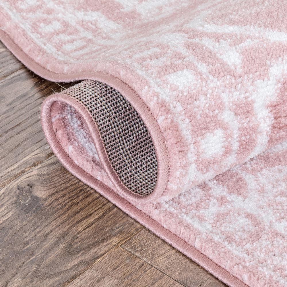 Well Woven Dazzle DISA Vintage Medallion Gold Soft 9'3" x 12'6" Area Rug
