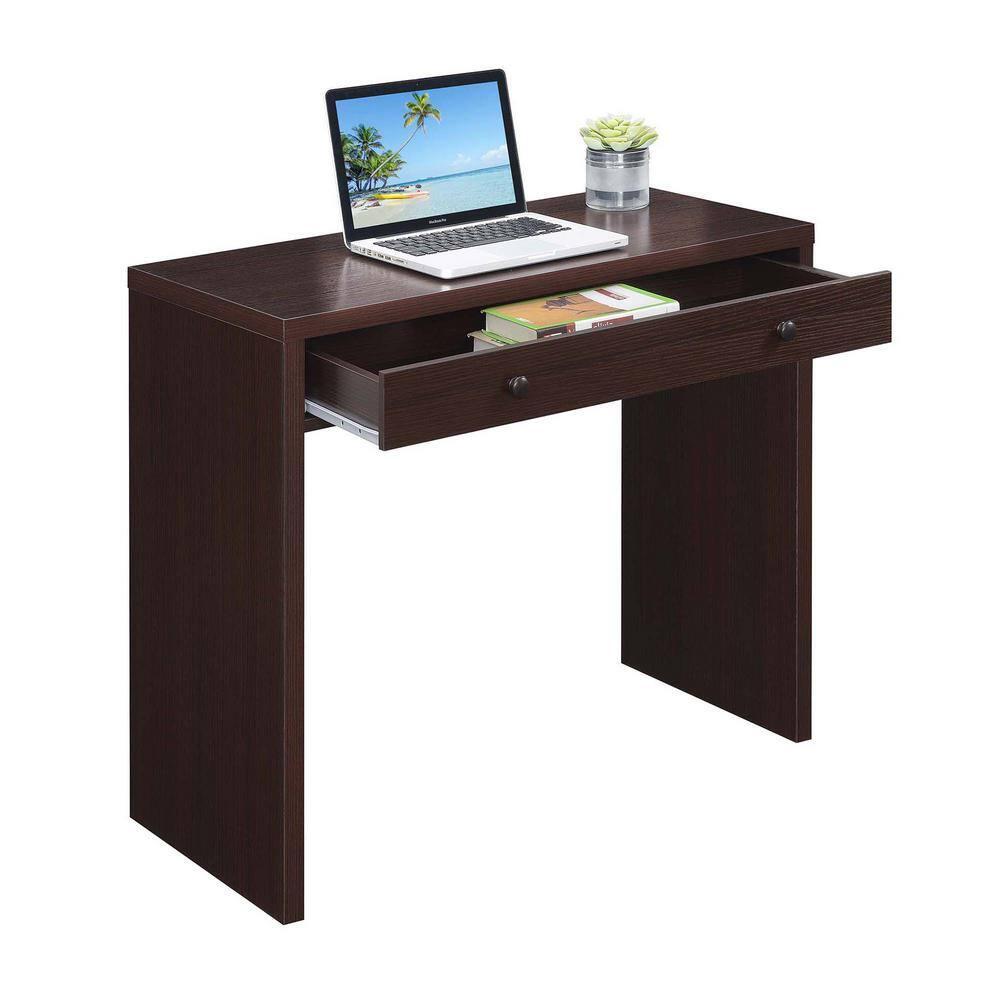 Convenience Concepts Northfield 30 inches Tall 1 Drawer 36-inch Desk, Espresso, All Ages