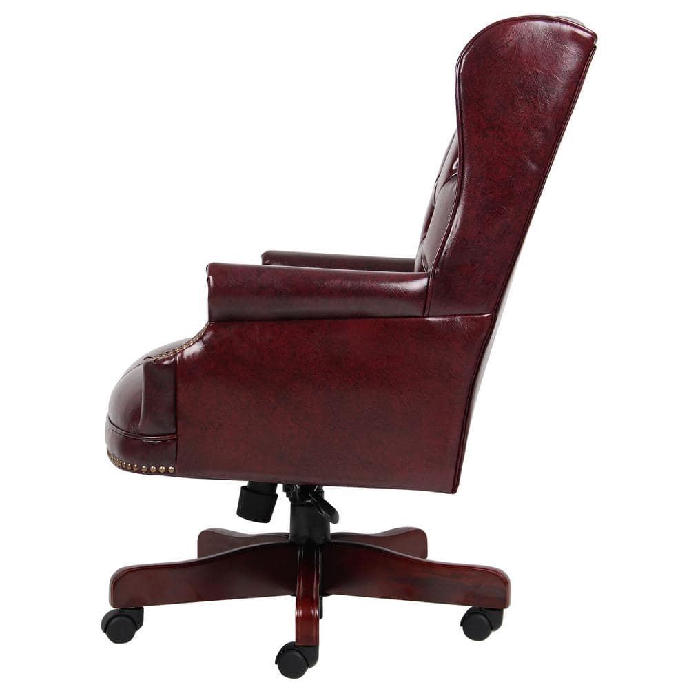 Boss Office Products Traditional Vinyl Executive Chair