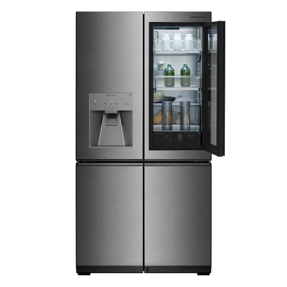 LG Signature Lg Signature 23 Cu. Ft. Smart Wi-fi Enabled Instaview® Door-in-door® Counter-depth Refrigerator URNTC2306N