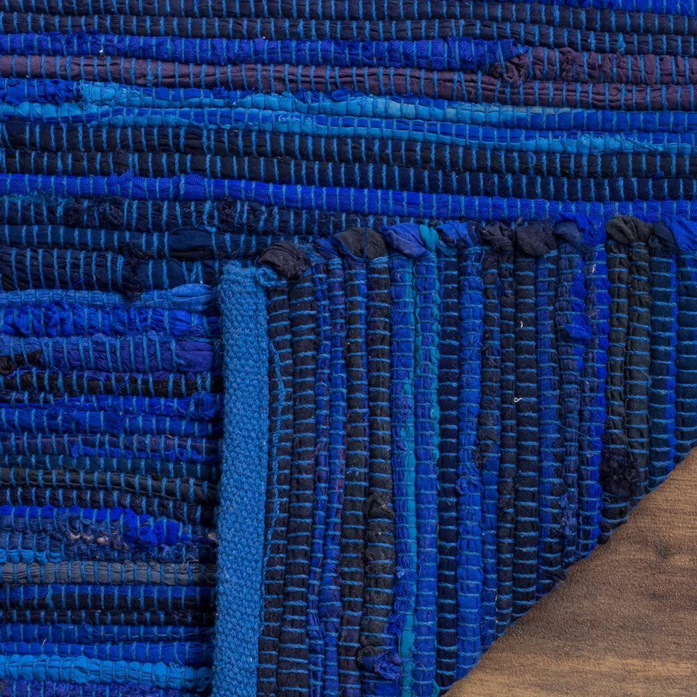 Rag Rug RAR130 Hand Woven Indoor Accent Rug - Blue/Multi - 2'x3' - Safavieh.