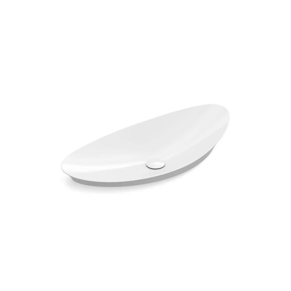 Veil® Trough Fireclay Specialty Vessel Bathroom Sink
