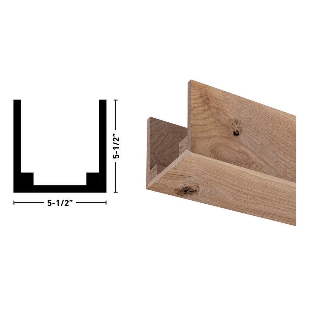 Ornamental Mouldings Rustic Box Beam Oak