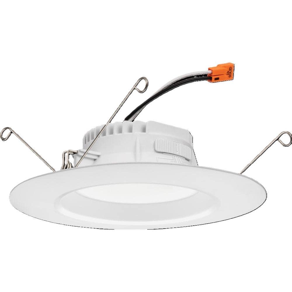 Retro Basics 6'' Selectable Color Temperature Dimmable Air-Tight Standard Recessed Lighting Kit