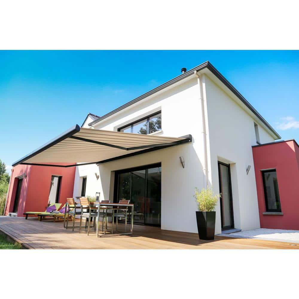 Classic Motorized Retraction Slope Patio Awning
