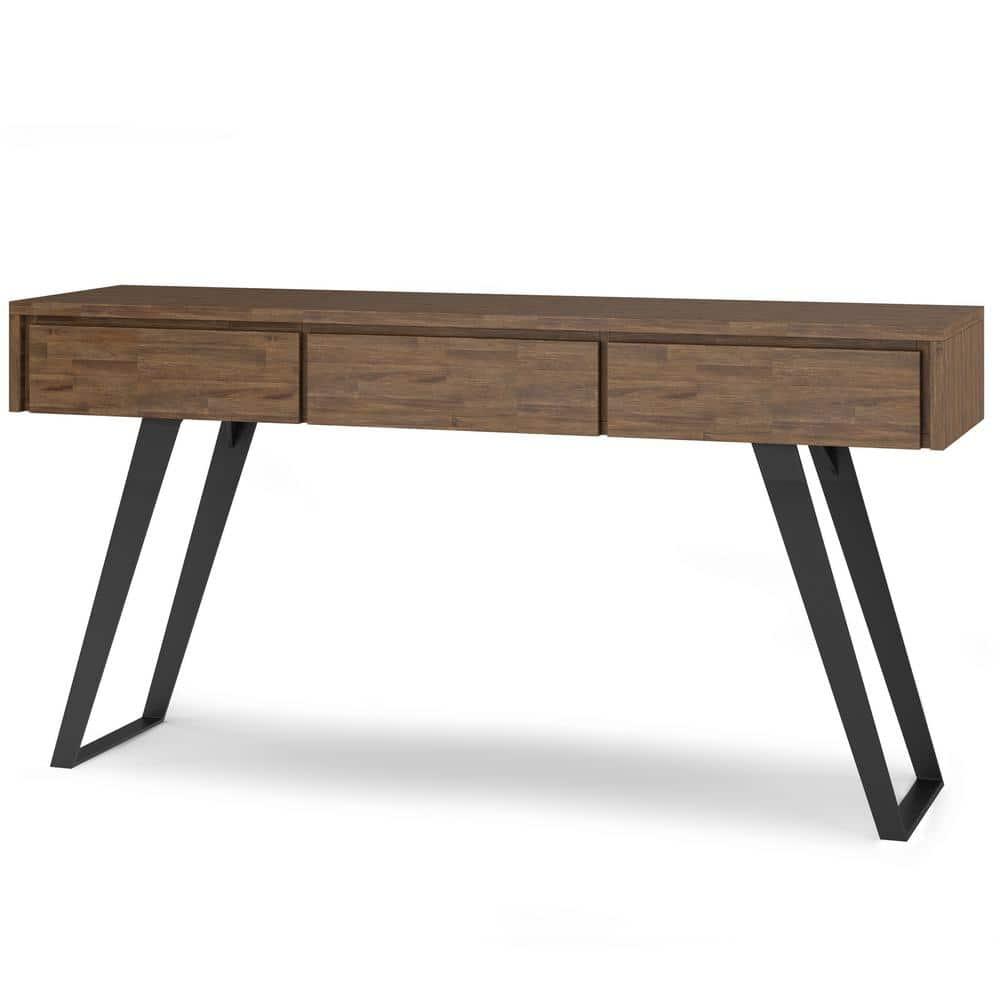 Lowry 60'' Solid Wood Top Console Table
