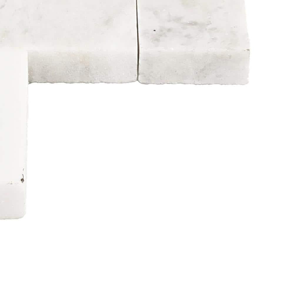 Minute Mosaix Natural Stone Herringbone Mosaic Sheet Floor &Wall Tile