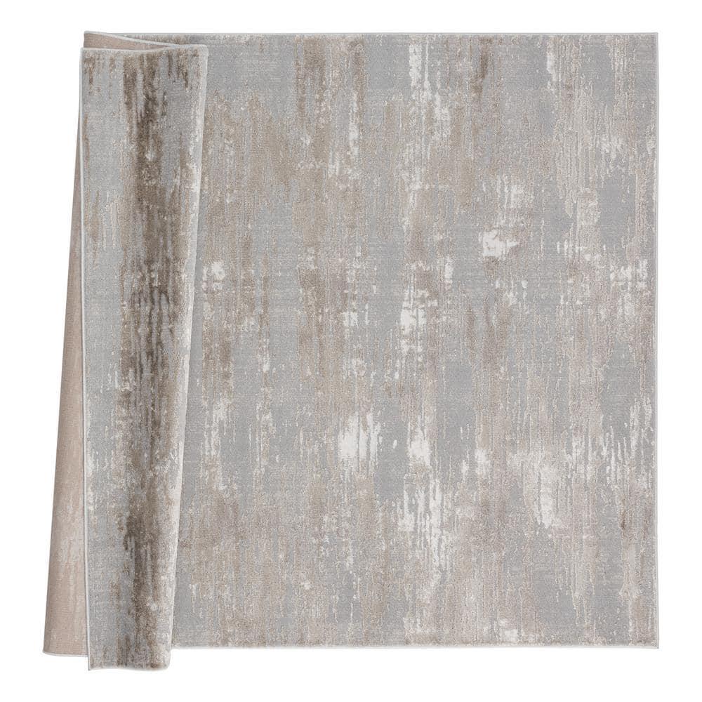 United Weavers Cascades Area Rug 2601 10991 Salish Wheat Gradients Lines 5' 3" x 7' 2" Rectangle