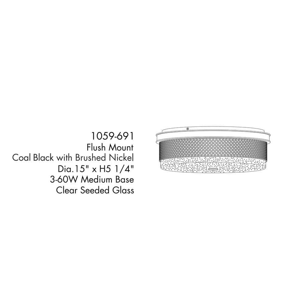 Glass Flush Mount