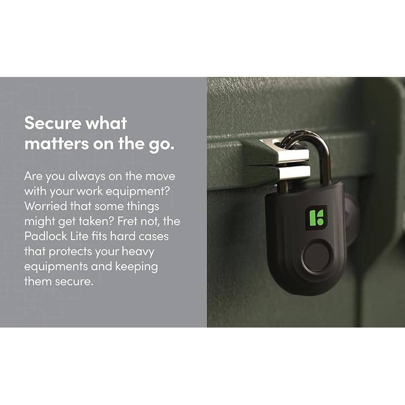 igloohome Smart Padlock Lite (Black), SP3B