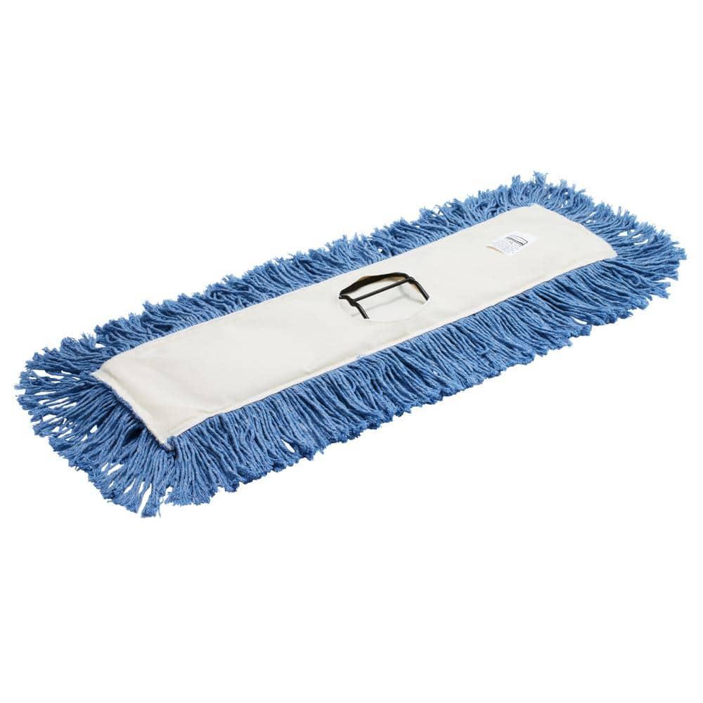 Rubbermaid Commercial Products Cotton Dust Mop, Heavy Duty Mopping for Floor/Home/Industrial/Commercial Cleaning