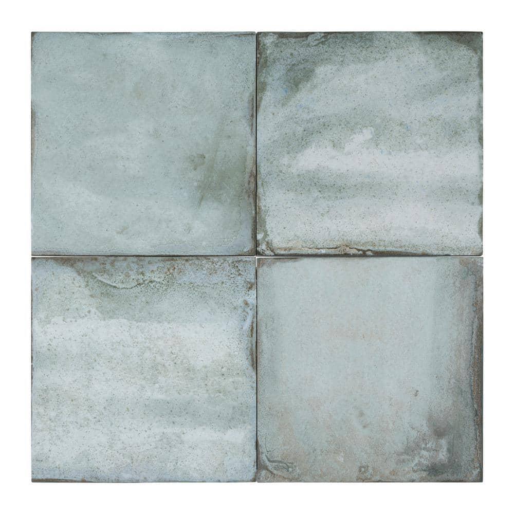 Poise 8-in. Zellige Look Glazed Porcelain Wall & Floor Tile