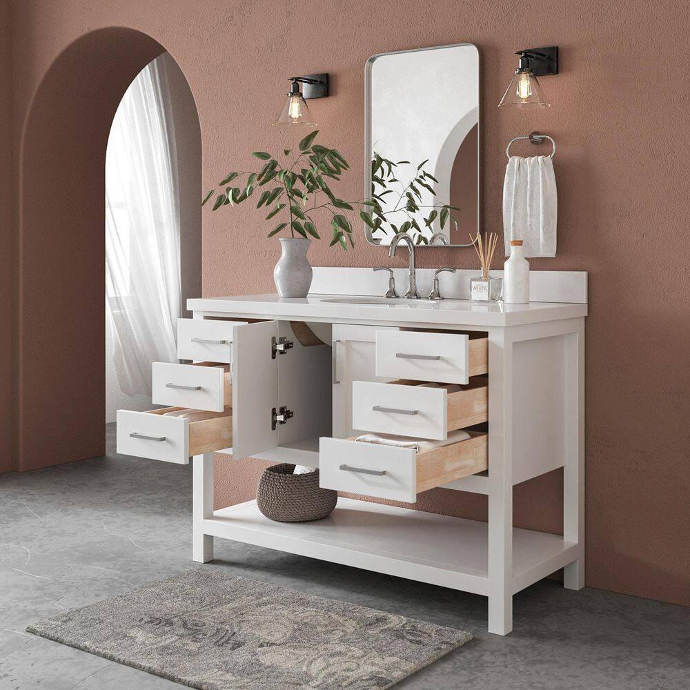 Magnolia 49" Single Bathroom Vanity Set