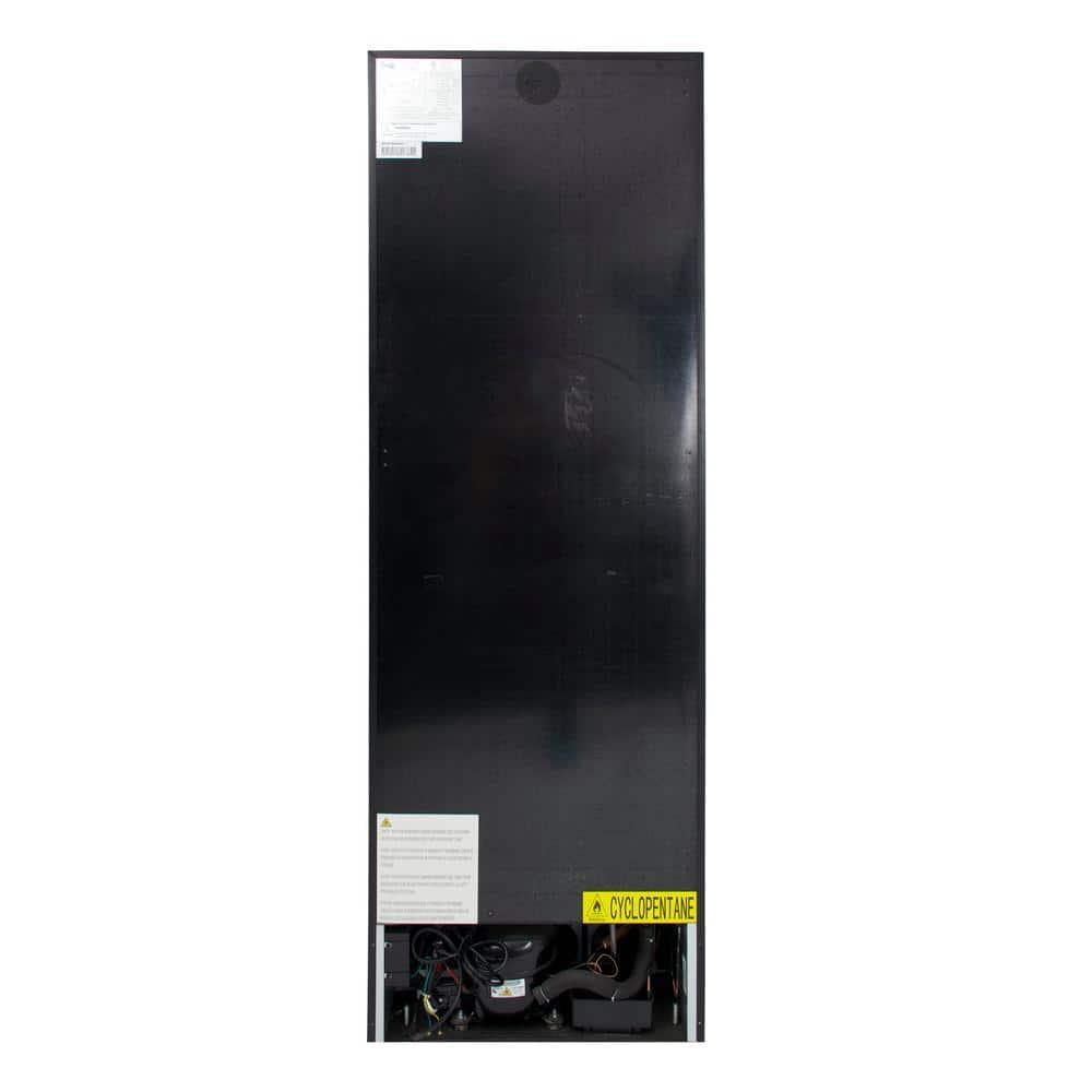 Avanti Wine Cooler Designer Series Freestanding Single-Zone Chiller, 176-Bottle Capacity with Wooden Pull-Out Shelves Double-Pane Reversible Glass Door, LED Display, 23.5-Inch, Stainless Steel