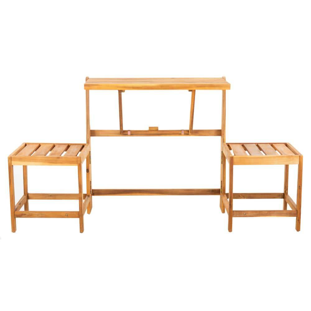 Belamy Transformer Bench - Outdoor - PAT6752 - Natural - Safavieh
