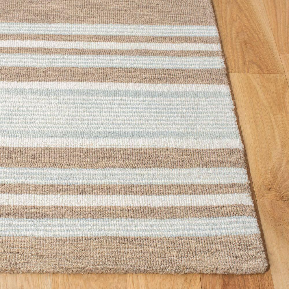 Metro MET602 Hand Tufted Indoor Accent Rug - Brown/Ivory - 3'x5' - Safavieh