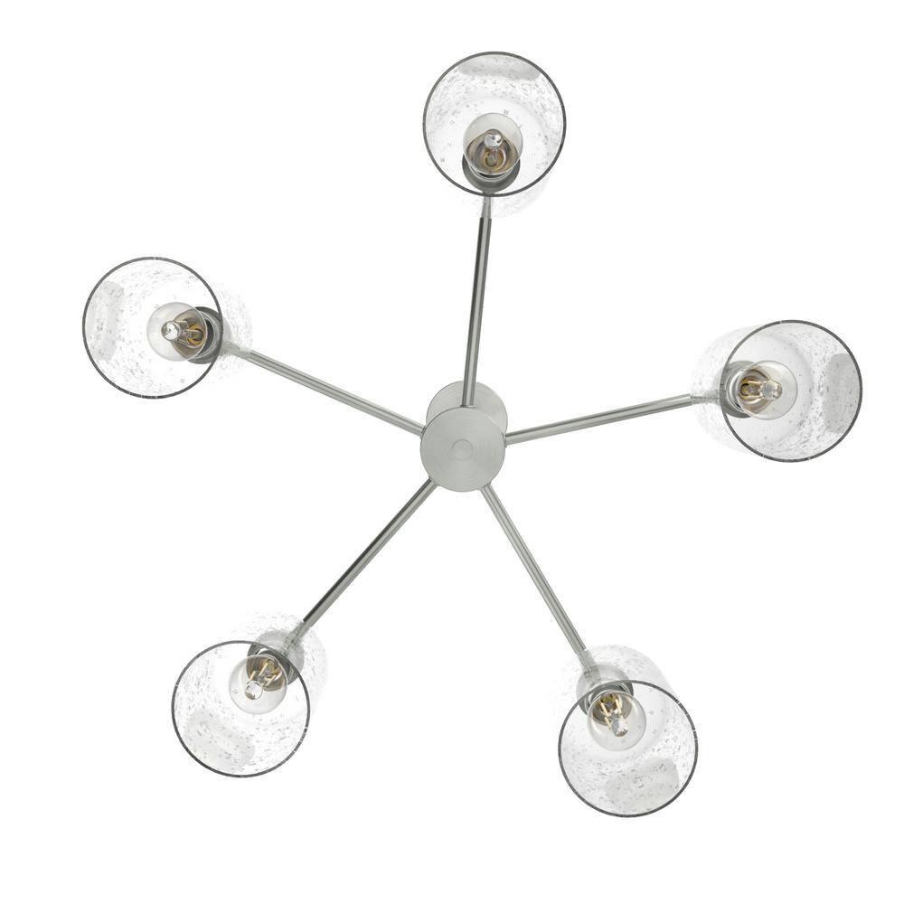 Hunter Fan Lochemeade 5 - Light Unique / Statemen Cylinder Chandelier