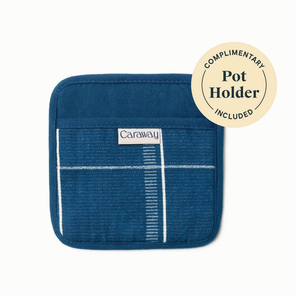 Caraway ® Navy Stovetop Whistling Tea Kettle