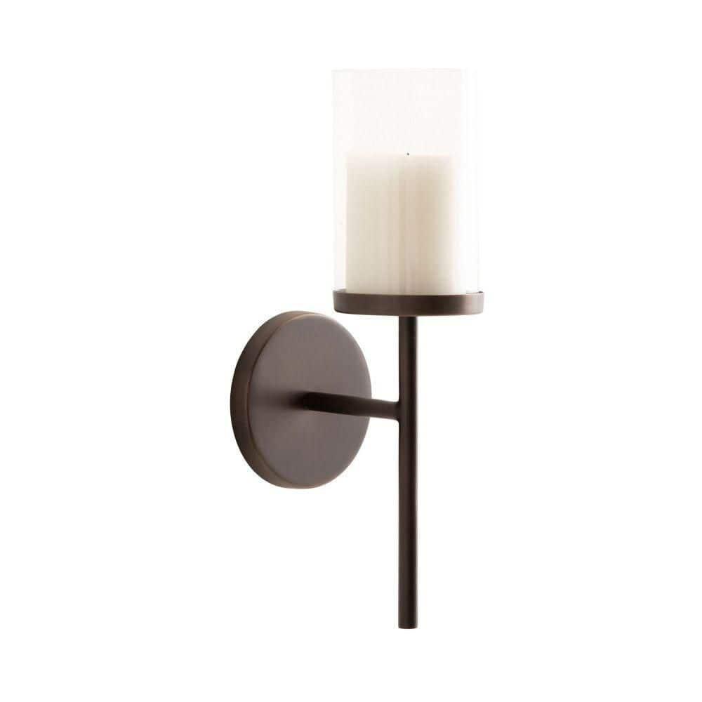 Kate and Laurel Blaise 14.0'' H Metal Wall Wall Sconce