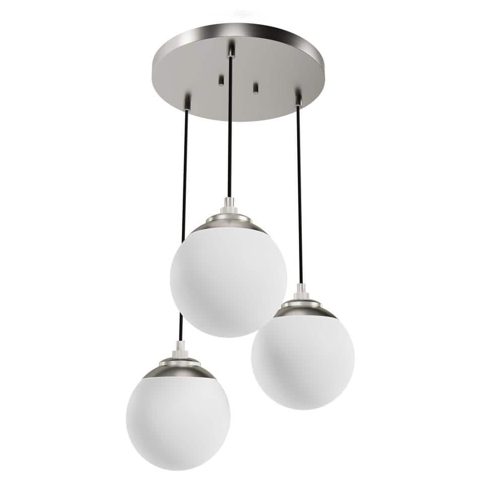 Hunter Fan Hepburn 3 - Light Cluster Globe Pendant
