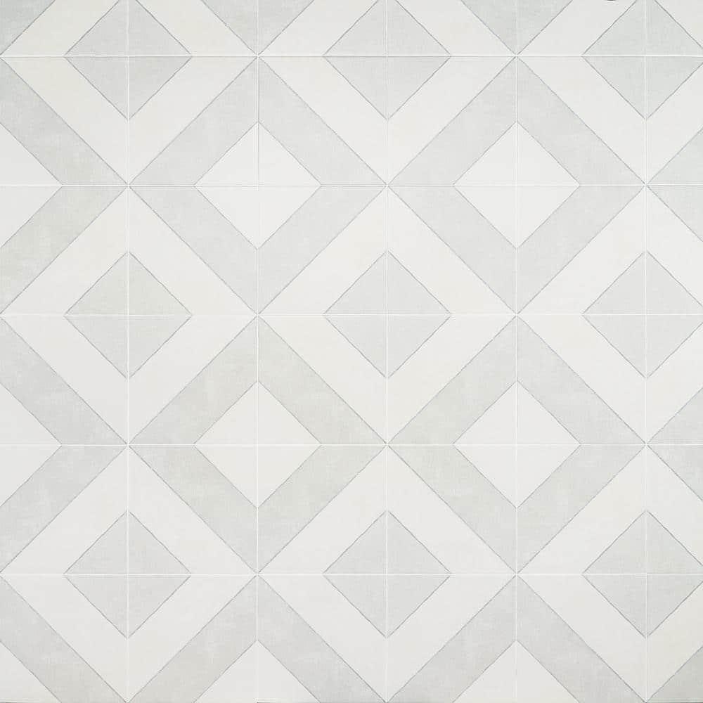 Ava Diagonal 9" x 9" Porcelain Tile (10.76 sq. ft./ Case)