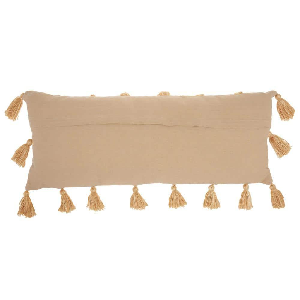 Life Styles Woven with Tassels Throw Pillow - Mina Victory