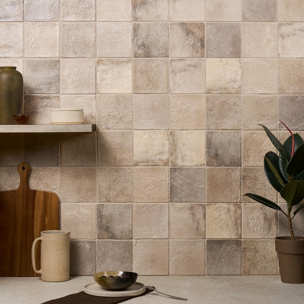 Vario 5.11 In. X 5.11 In. Textured Ceramic Wall Tile (6.09 Sq. Ft. / Case)