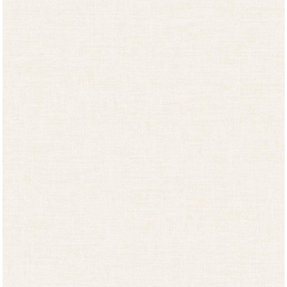 Luxe Retreat Pink Faux Linen Washable Wallpaper Sample