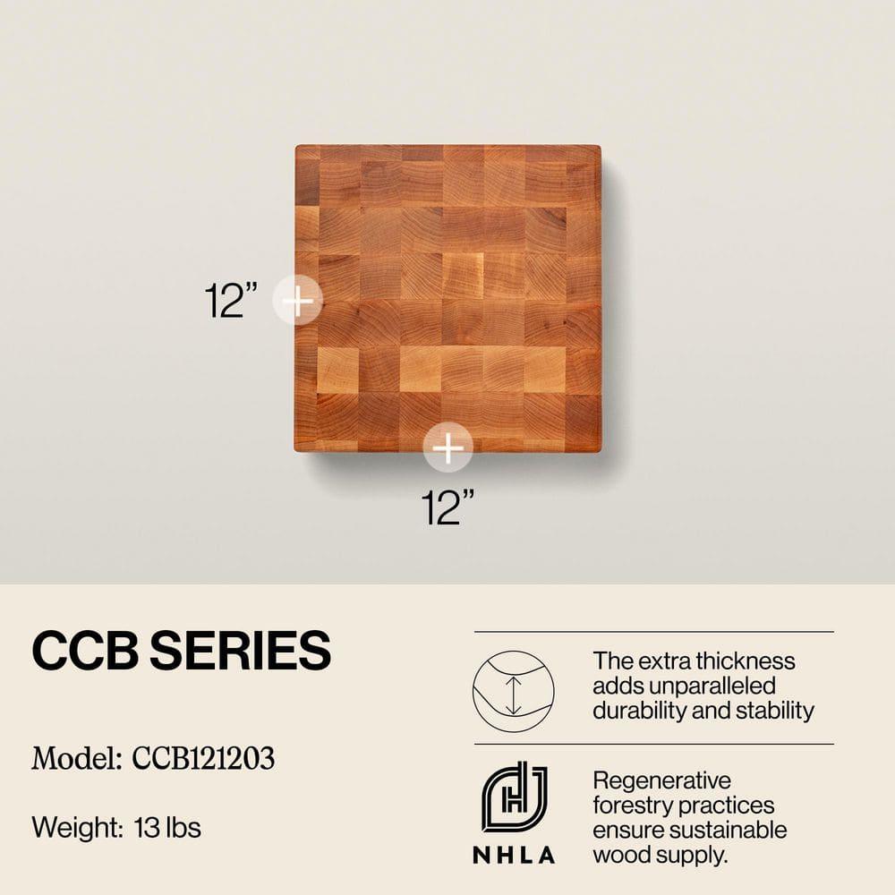 John Boos John Boos Chinese Cutting Board 3" End Grain Reversible