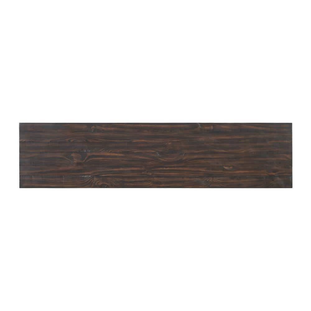 Lexington 70" Solid Wood TV Stand Dark Mocha Brown - Martin Svensson Home