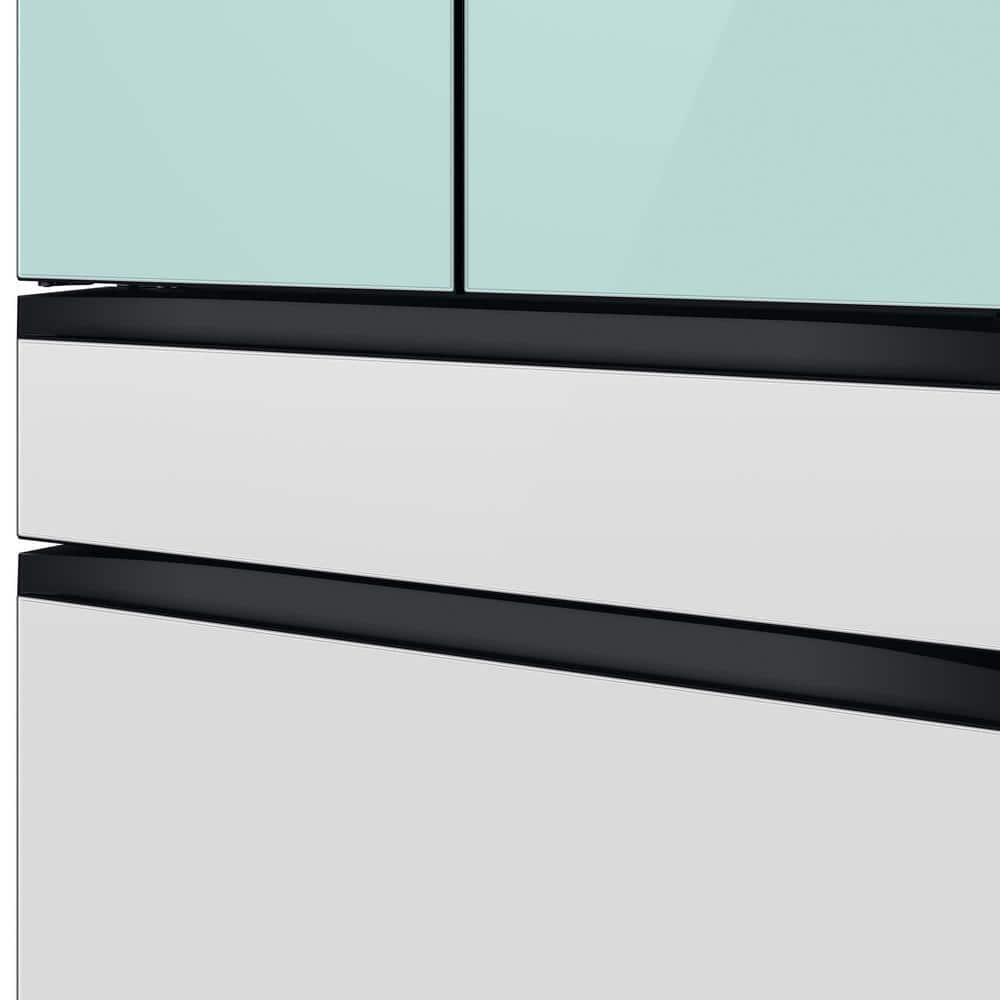 Bespoke 4-Door French Door Refrigerator (29 cu. ft.) with Beverage Center™ - Middle and Bottom Panels