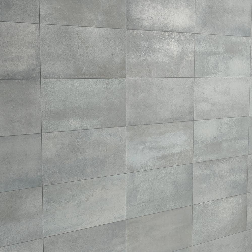 Bond Tile Fuse 12" x 24" Porcelain Metallic Look Wall & Floor Tile (13.56 sq. ft./ box)