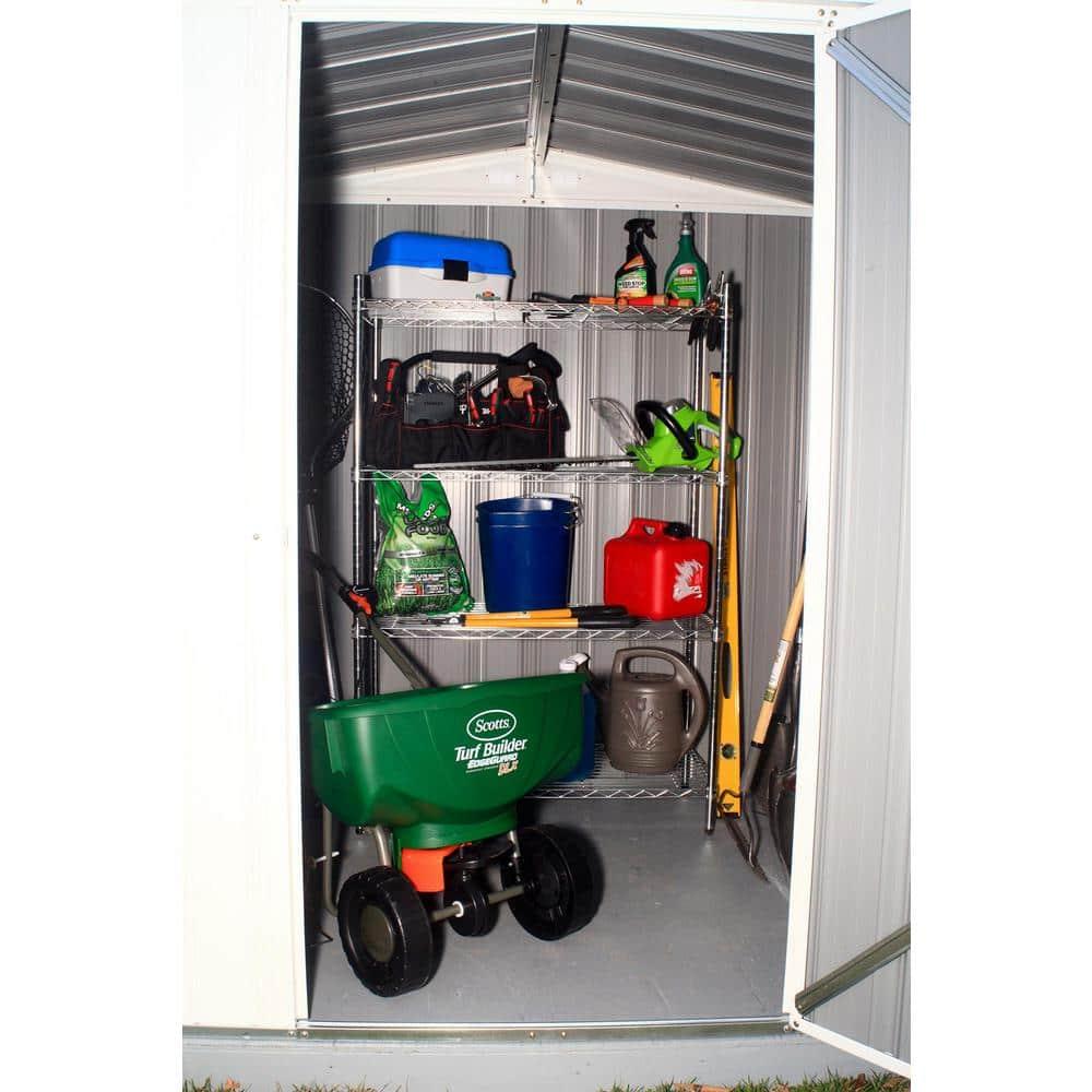 Arrow EZEE Shed 6 ft. W x 5 ft. D Metal Storage Shed