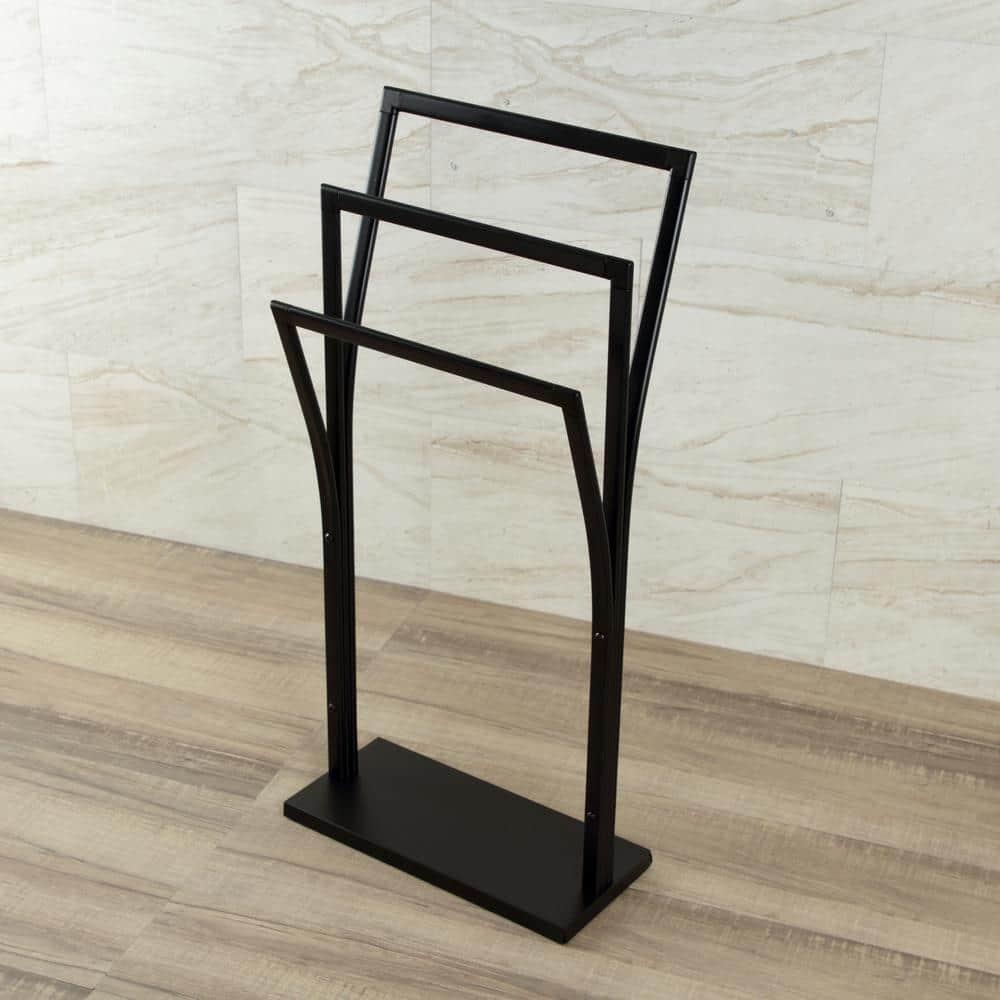 Kingston Brass Edenscape Freestanding Y-Style Towel Rack