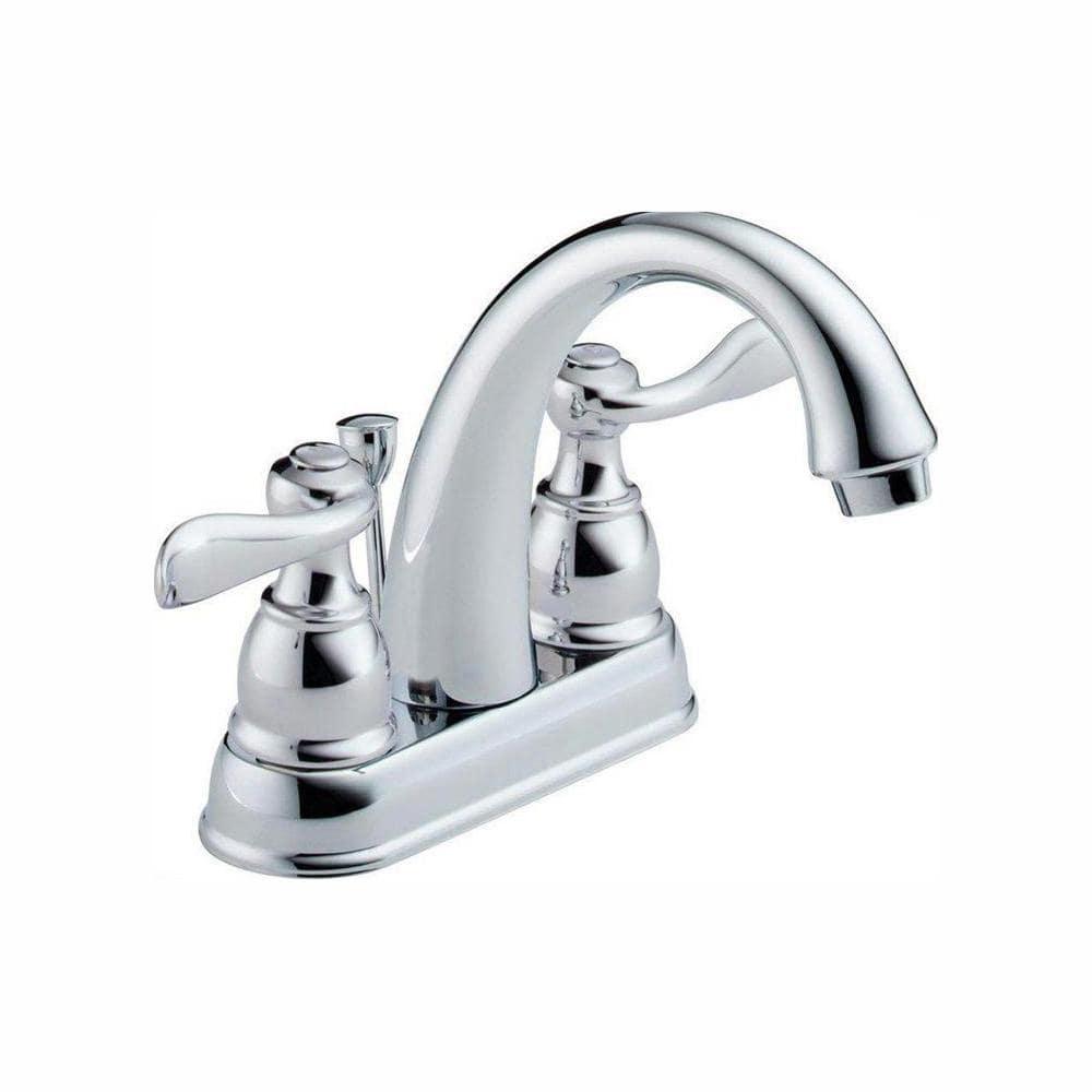 Windemere Centerset Bathroom Faucet with Drain Assembly, 2-handle Bathroom Sink Faucet