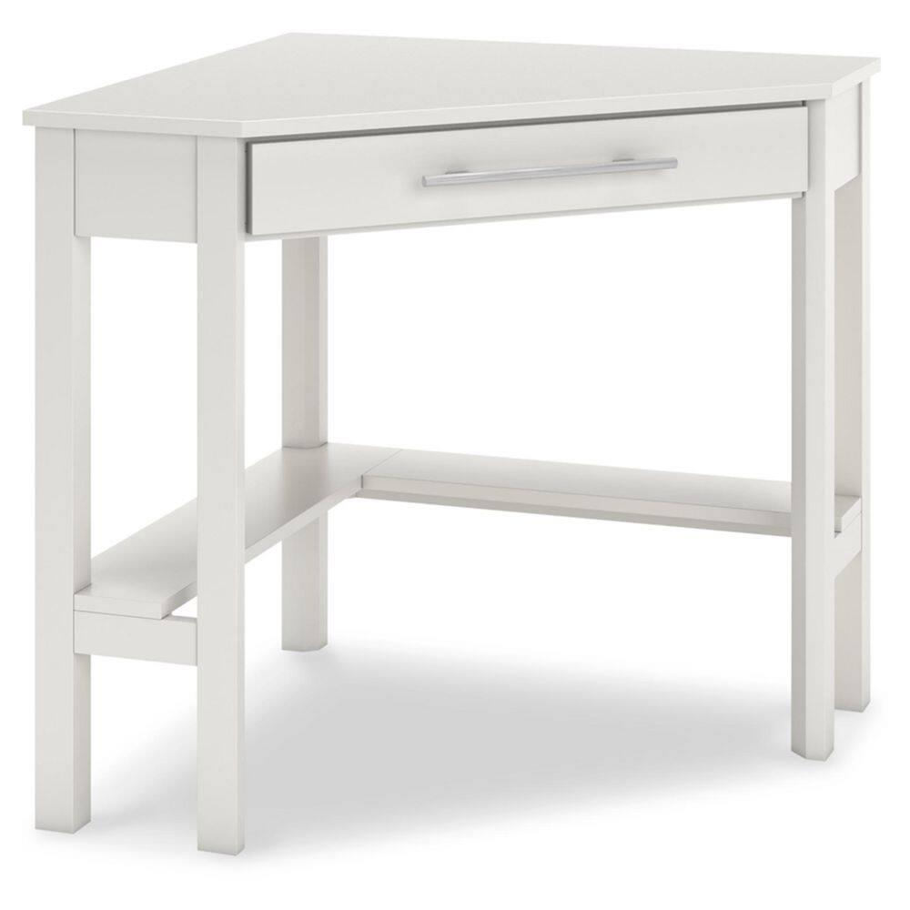 Keyiona Corner Solid Wood Base Writing Desk