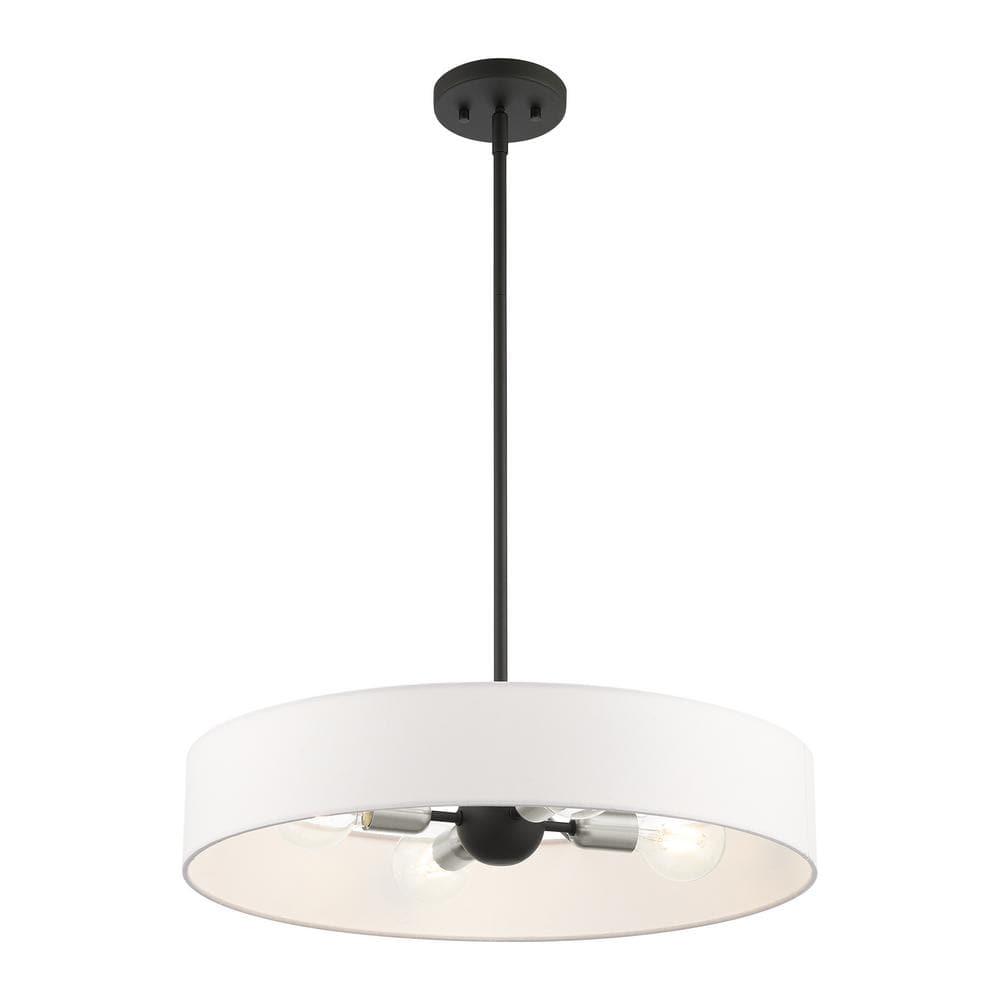 4 - Light Drum Chandelier