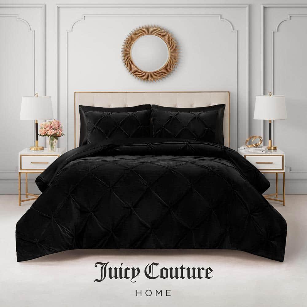Juicy Couture Kiss Pleat Plush Micromink Comforter Sets & Reviews | Wayfair