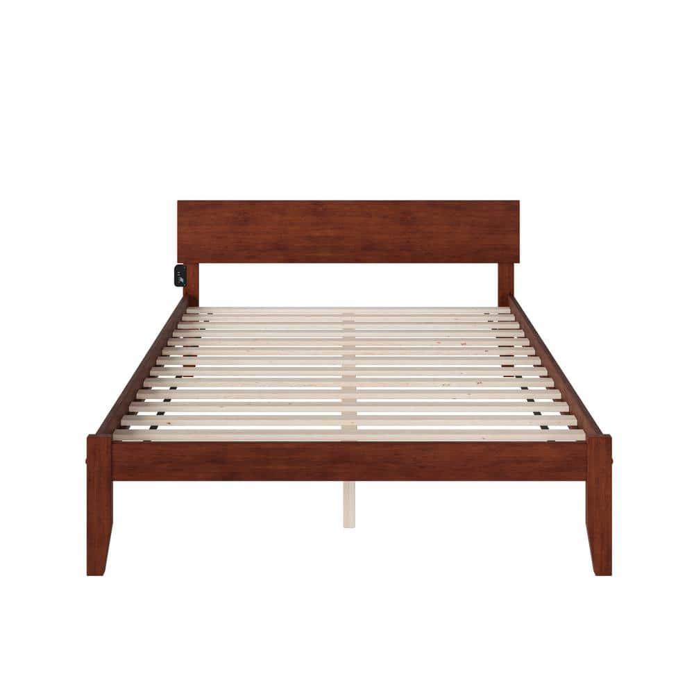Orlando Bed - Antique Walnut - King